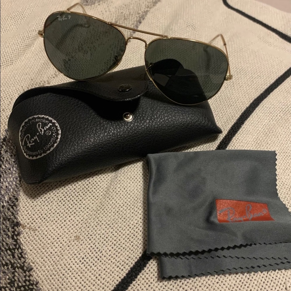 Ray-Ban Polarized Oversize Aviators